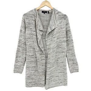 THEORY Cardigan Sweater Wool Open Front Long Sleeve